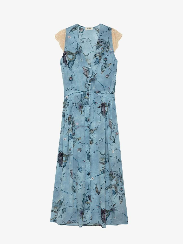  [NAME] dress blue women | Zadig&Voltaire