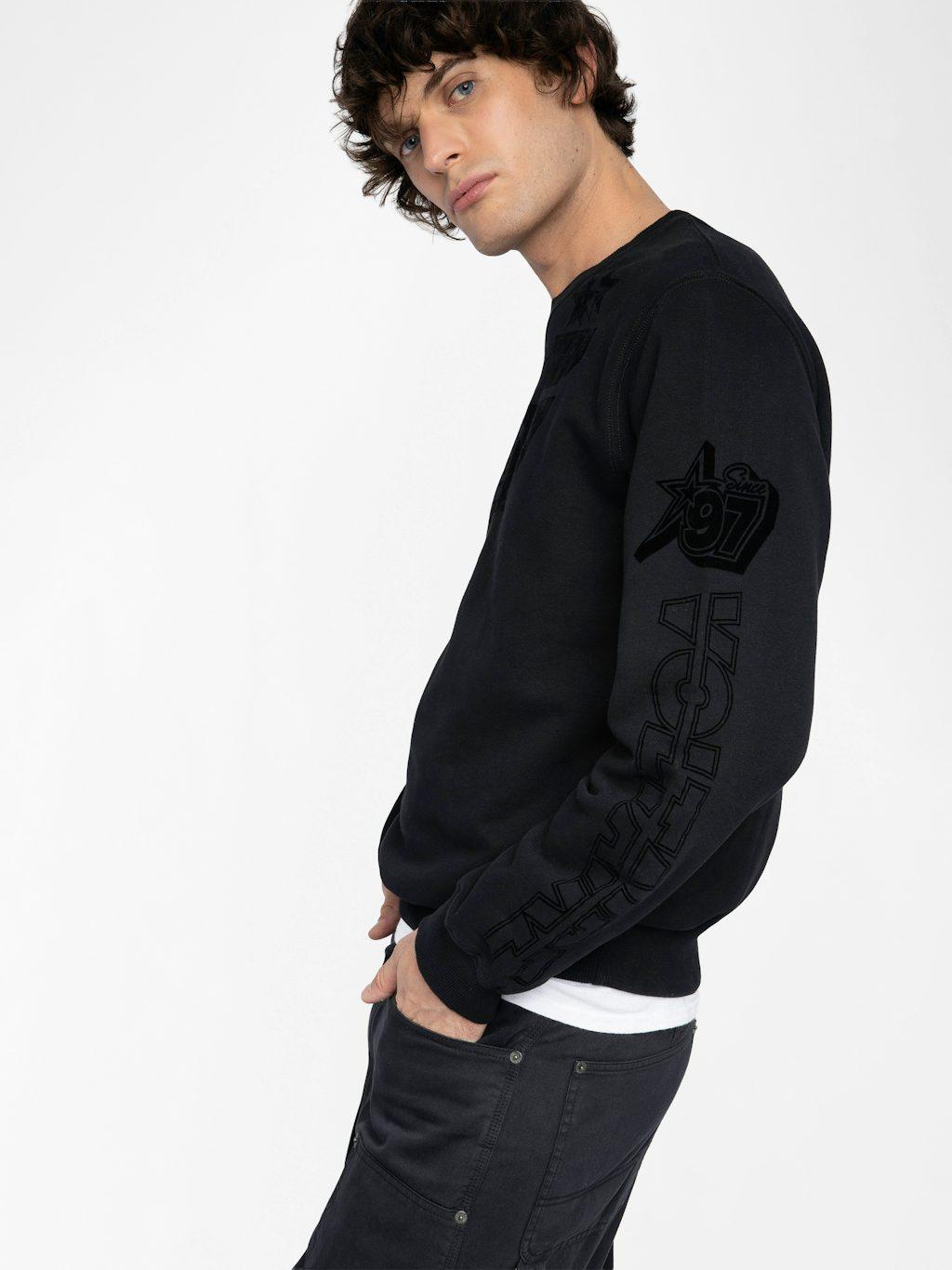  [NAME] Sweatshirt black men | Zadig&Voltaire Lebanon