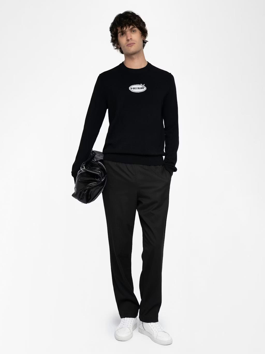  [NAME] Sweater Black Men | Zadig&Voltaire Lebanon