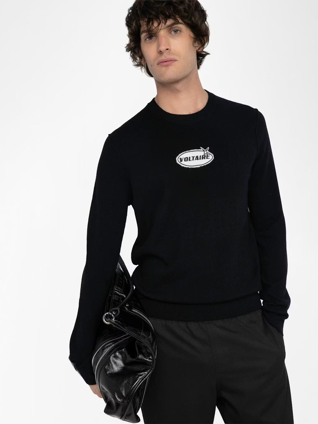  [NAME] Sweater Black Men | Zadig&Voltaire Lebanon