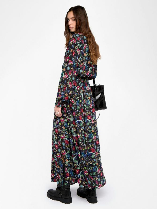  [NAME] dress blue women | Zadig&Voltaire Lebanon