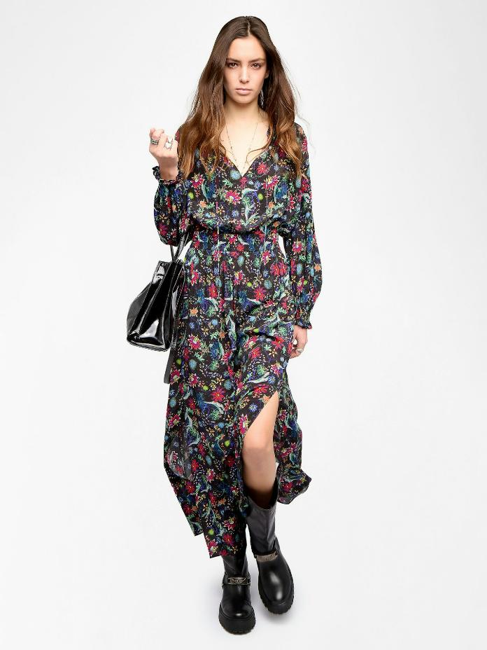  [NAME] dress blue women | Zadig&Voltaire Lebanon