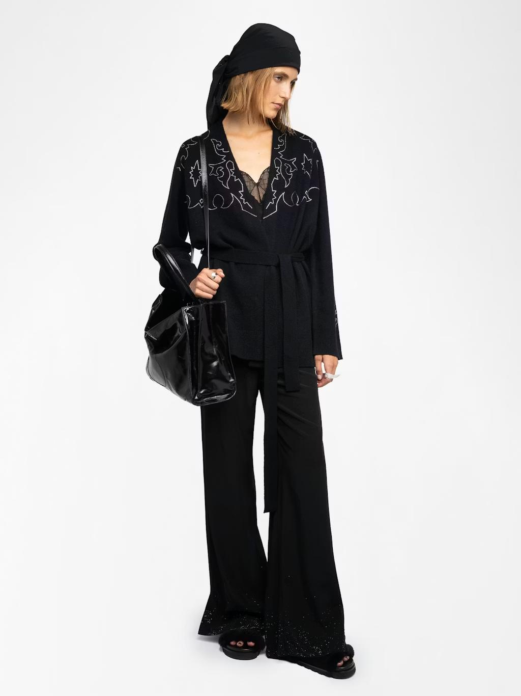  [NAME] Cardigan Black Women | Zadig&Voltaire Lebanon