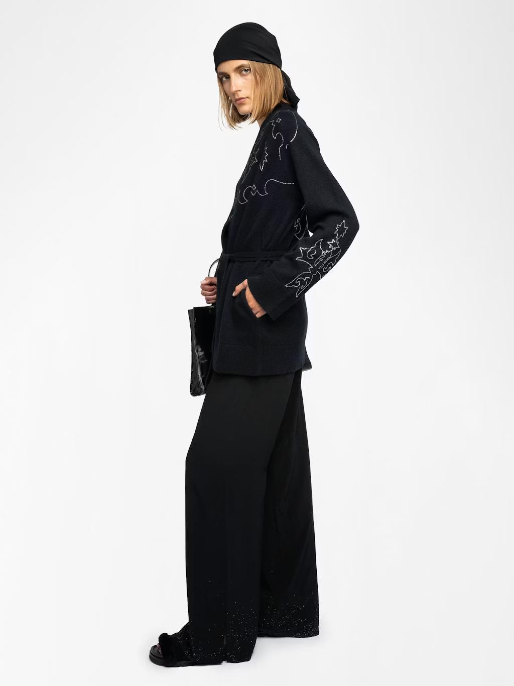  [NAME] Cardigan Black Women | Zadig&Voltaire Lebanon