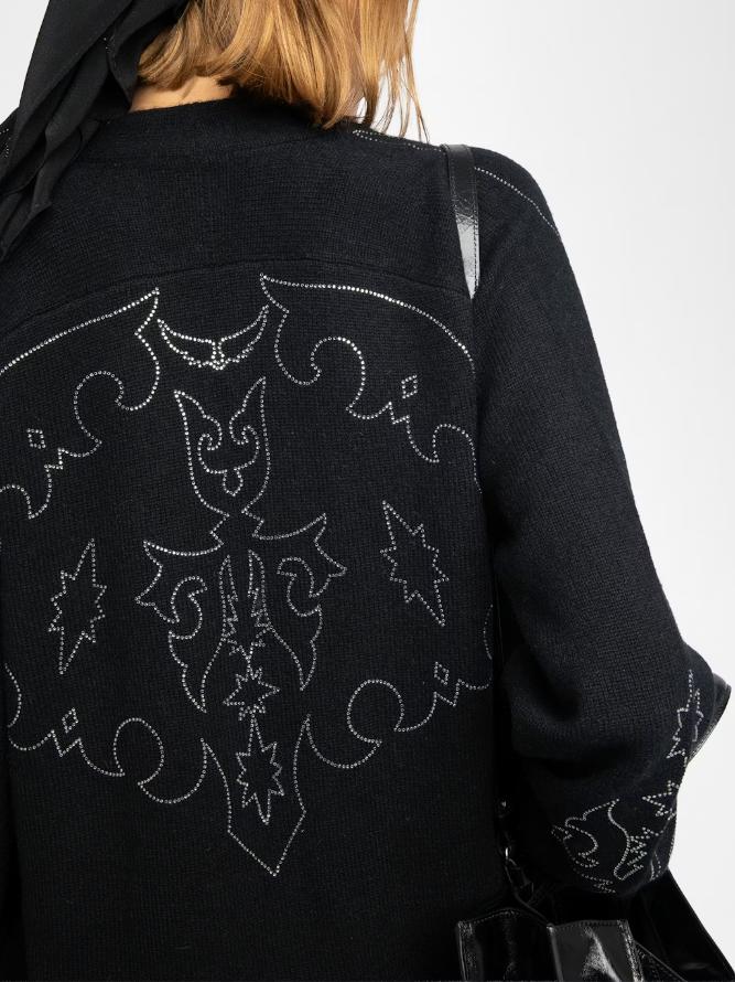  [NAME] Cardigan Black Women | Zadig&Voltaire Lebanon