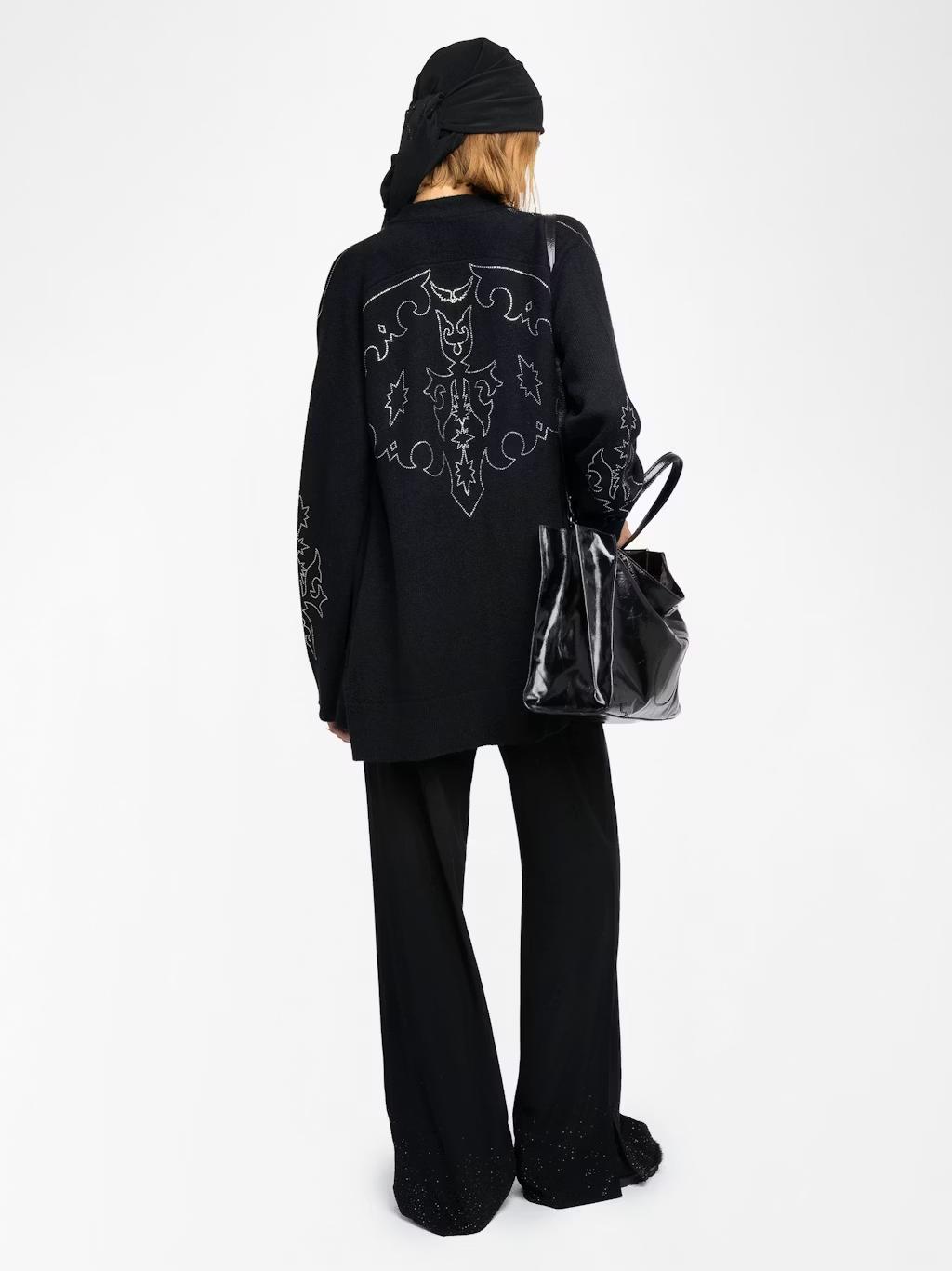  [NAME] Cardigan Black Women | Zadig&Voltaire Lebanon