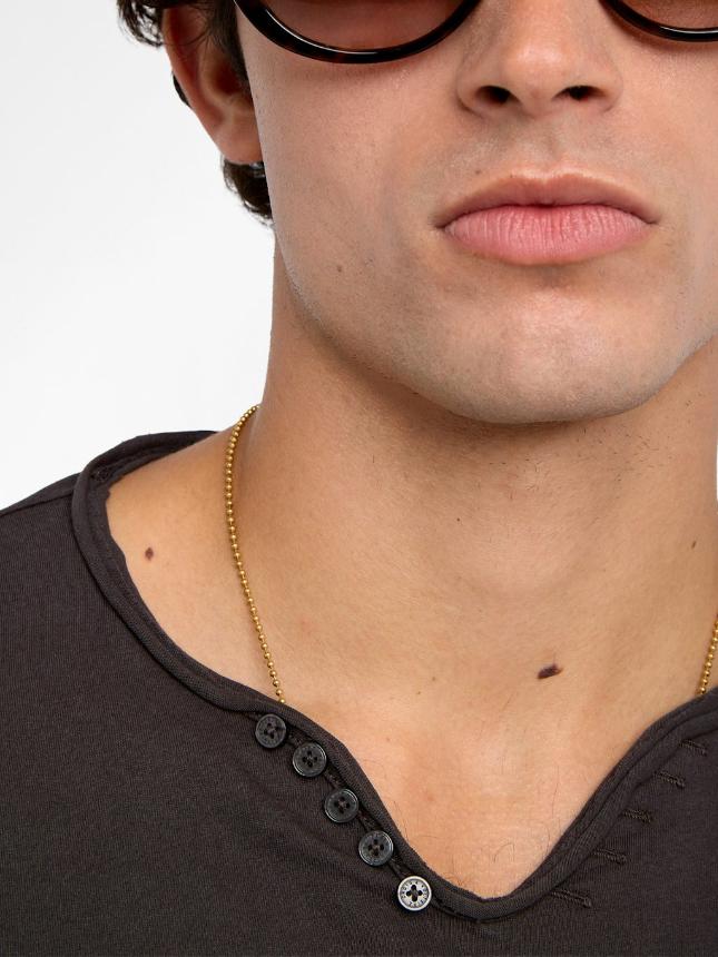  [NAME] T-shirt brown men | Zadig&Voltaire Lebanon