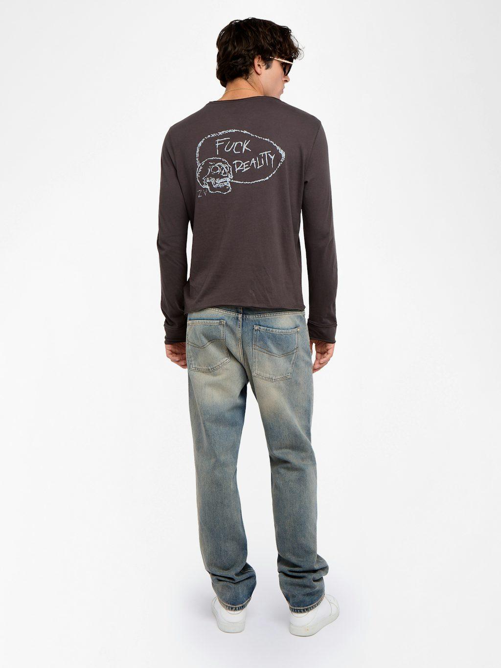  [NAME] T-shirt brown men | Zadig&Voltaire Lebanon