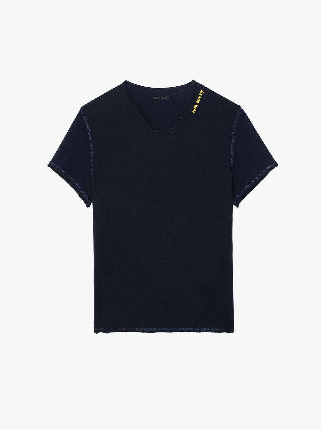  [NAME] T-shirt blue men | Zadig&Voltaire Lebanon