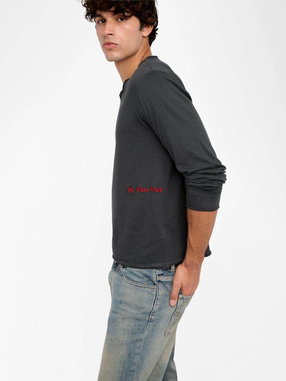  [NAME] T-shirt Grey men | Zadig&Voltaire Lebanon