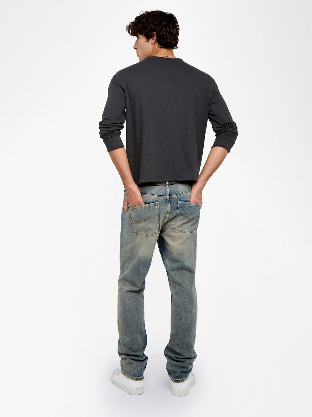  [NAME] T-shirt Grey men | Zadig&Voltaire Lebanon