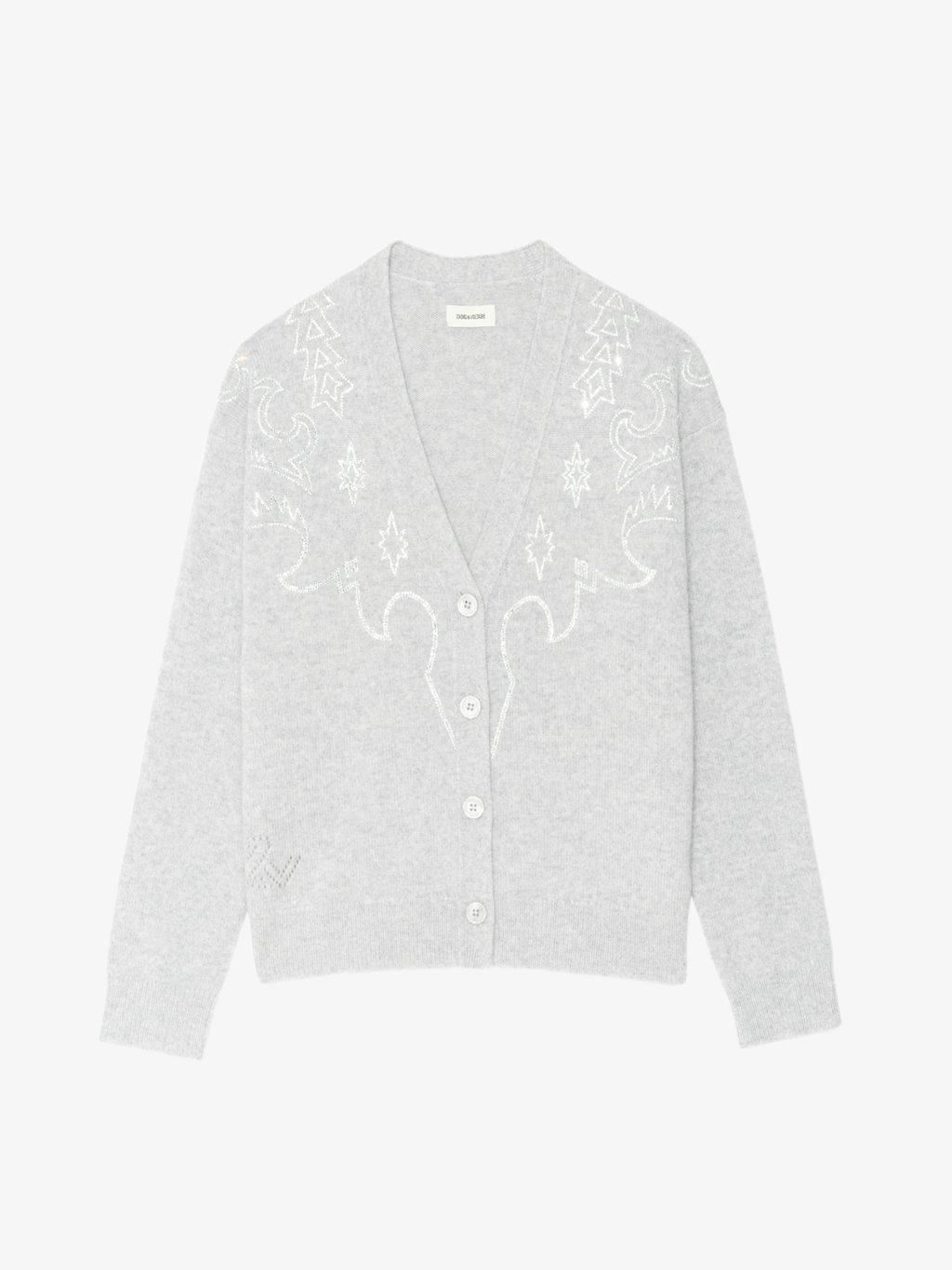  [NAME] Cardigan Grey Women | Zadig&Voltaire Lebanon