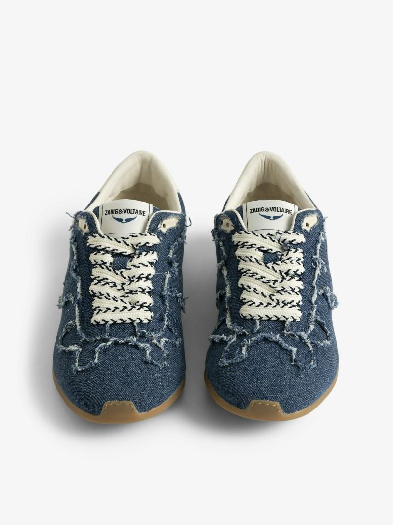  [NAME] sneakers blue women | Zadig&Voltaire Lebanon