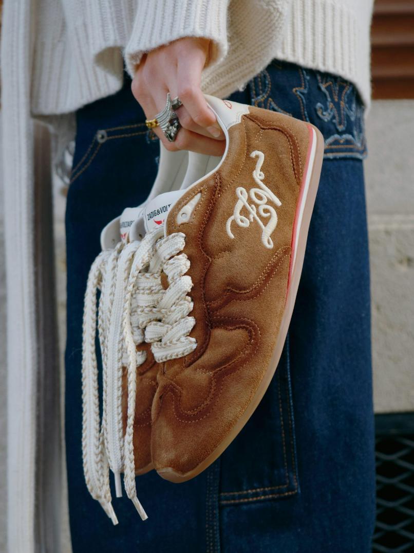  [NAME] sneakers brown women | Zadig&Voltaire Lebanon