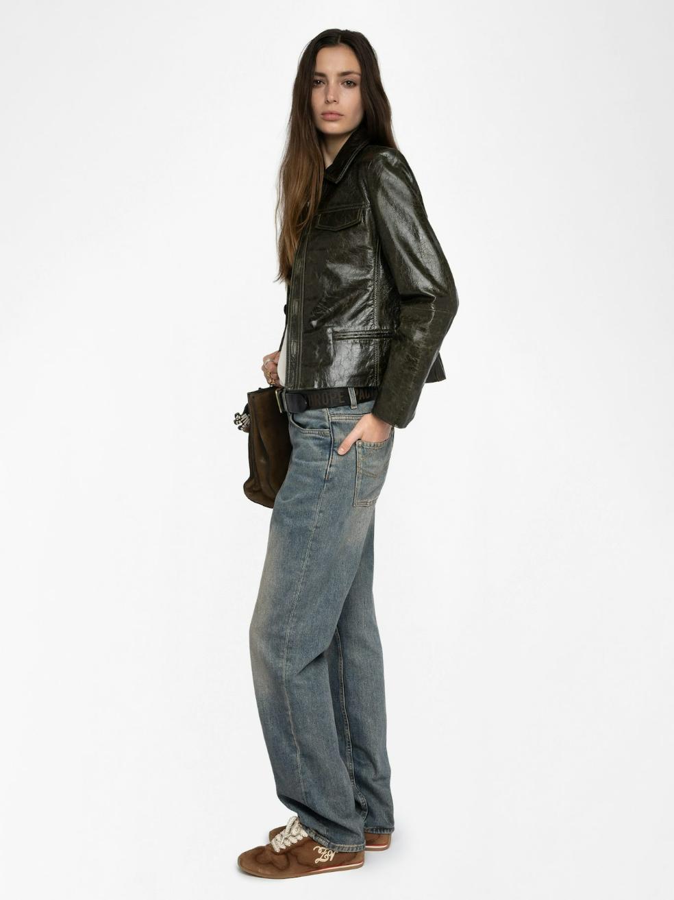  [NAME] jacket green women | Zadig&Voltaire Lebanon