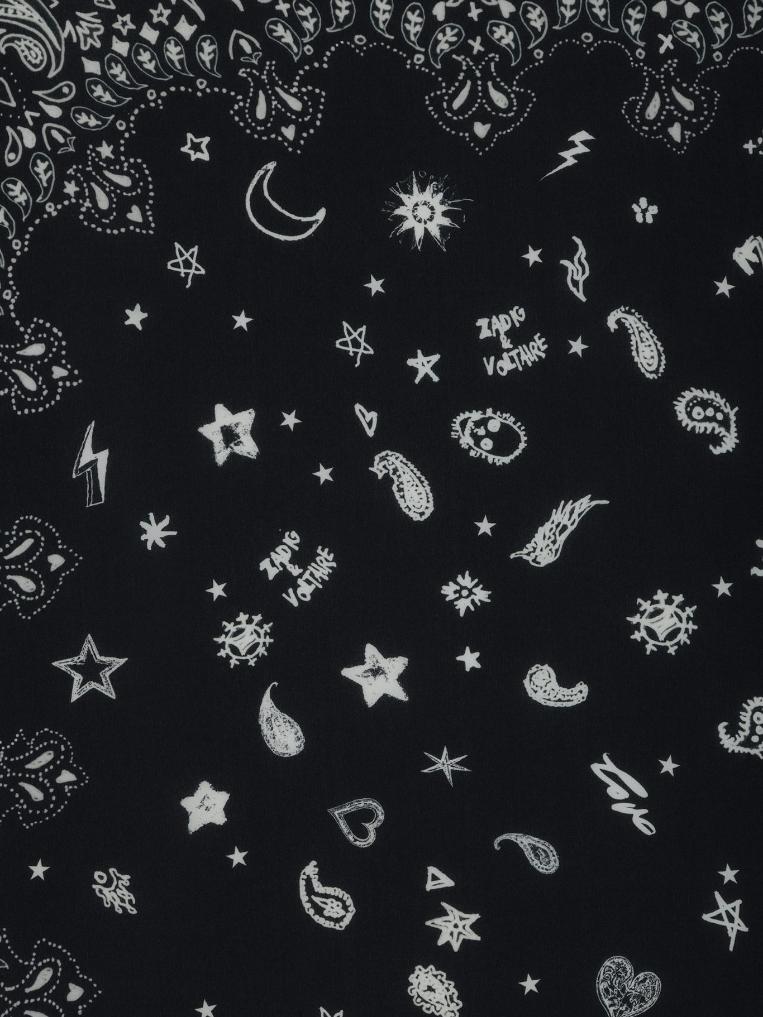  [NAME] scarf black women | Zadig&Voltaire Lebanon