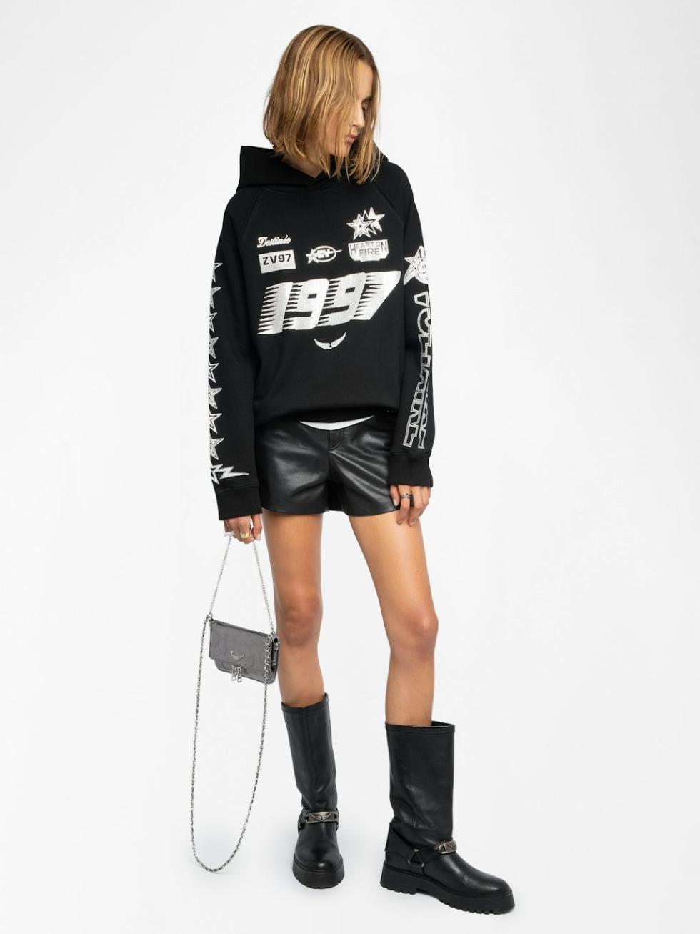  [NAME] Sweatshirt grey women | Zadig&Voltaire Lebanon