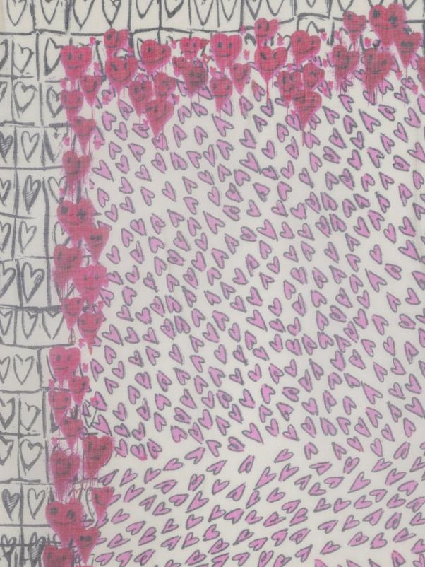 Kerry Hearts Scarf 135