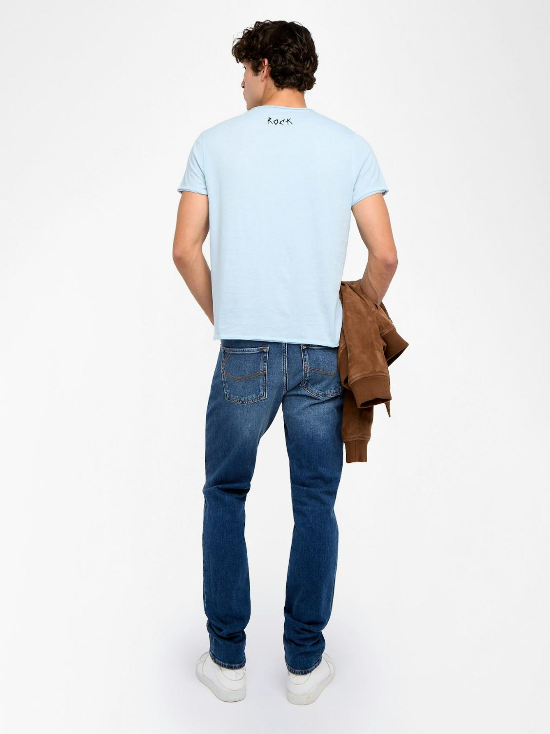  [NAME] T-Shirt blue men | Zadig&Voltaire Lebanon