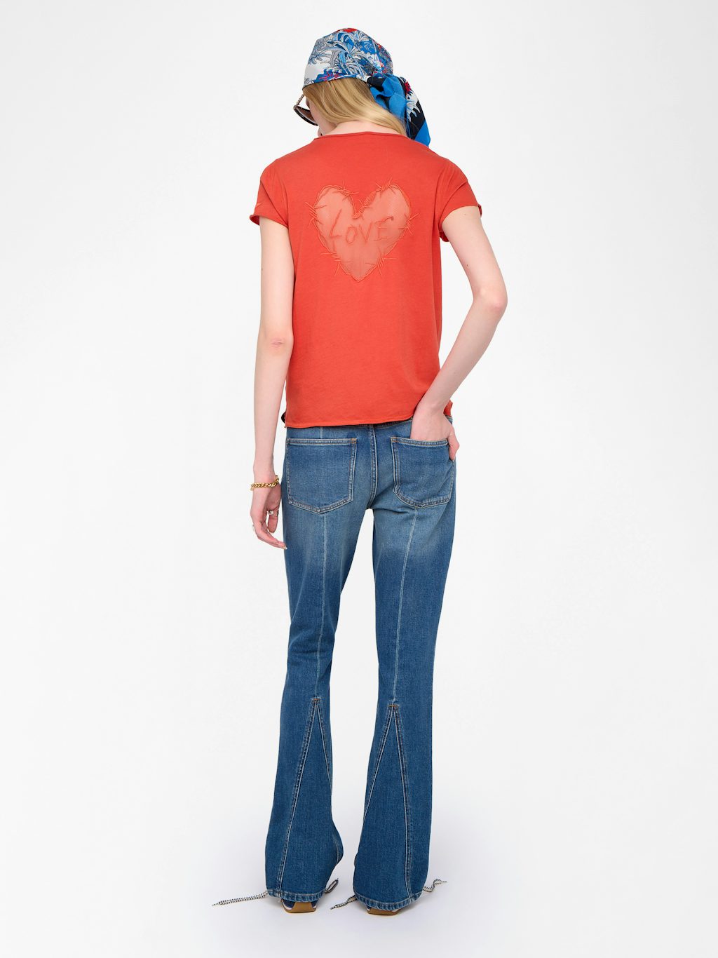  [NAME] T-shirt orange women | Zadig&Voltaire Lebanon