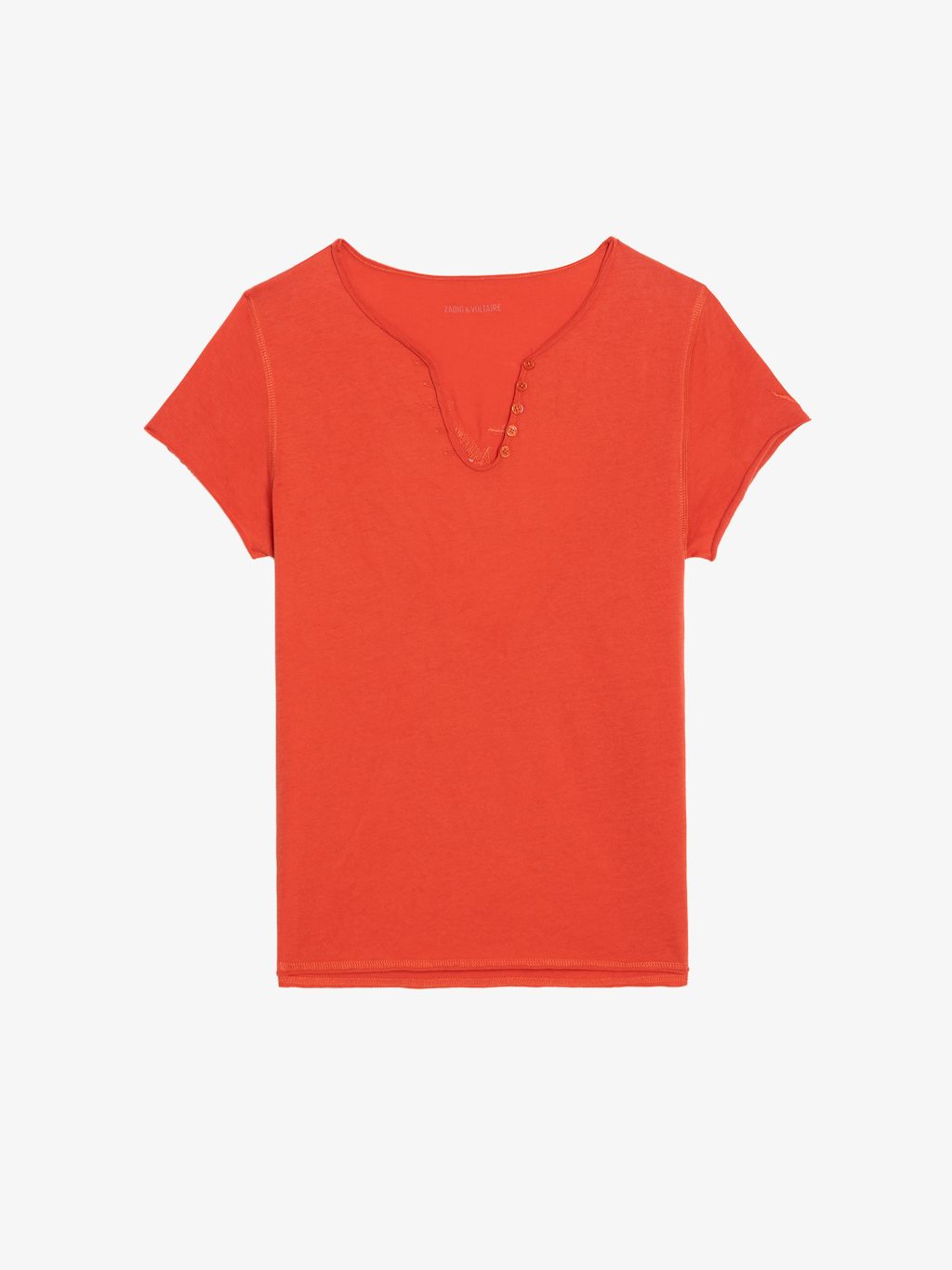  [NAME] T-shirt orange women | Zadig&Voltaire Lebanon