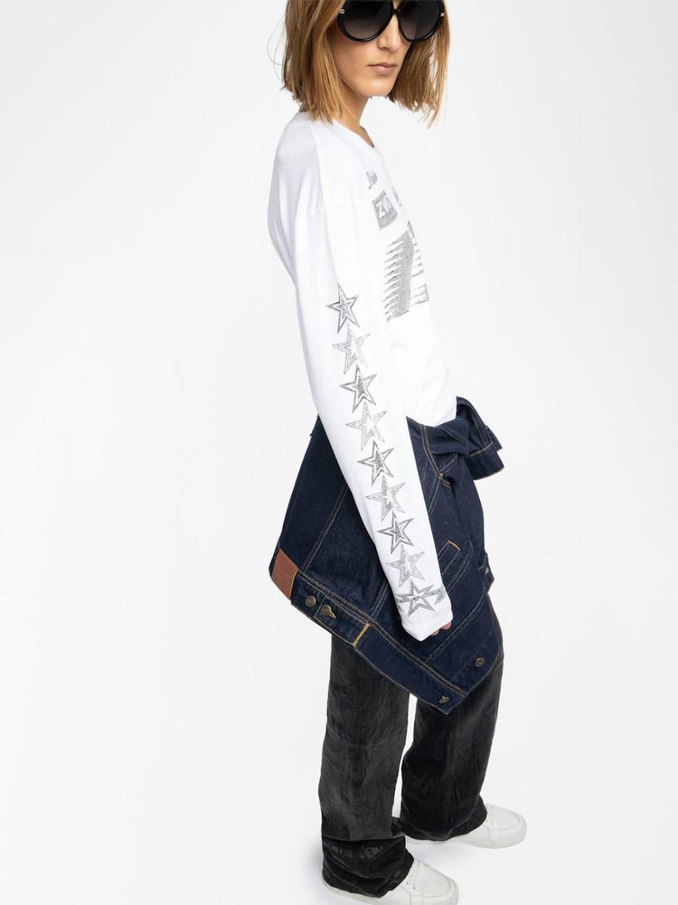  [NAME] T-shirt white women | Zadig&Voltaire Lebanon