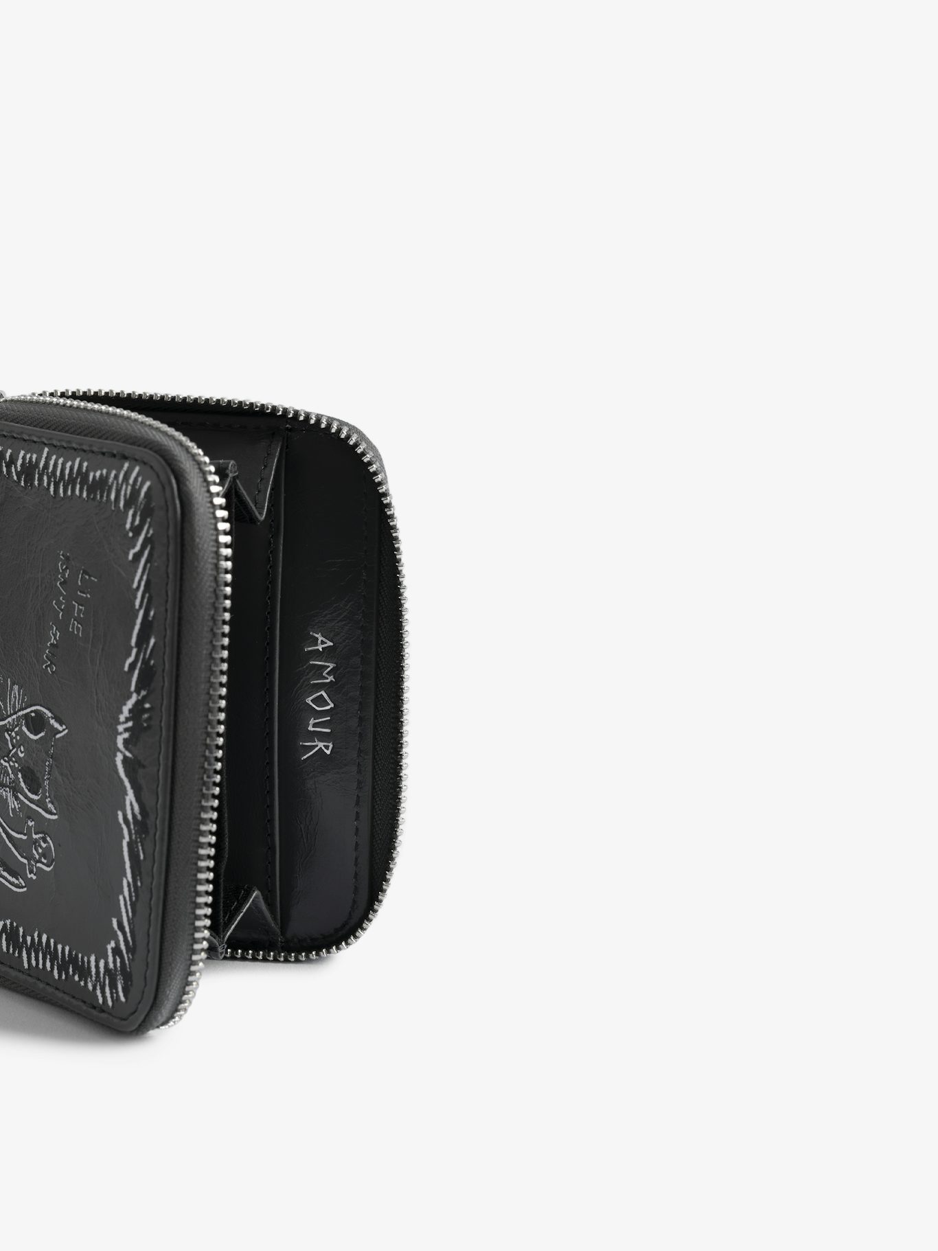  [NAME] wallet grey women | Zadig&Voltaire Lebanon