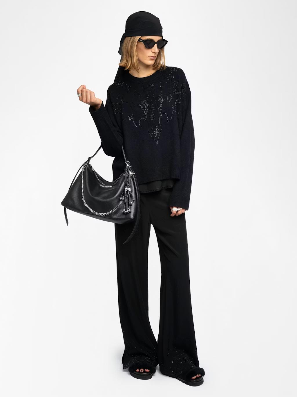  [NAME] Sweater Black Women | Zadig&Voltaire Lebanon