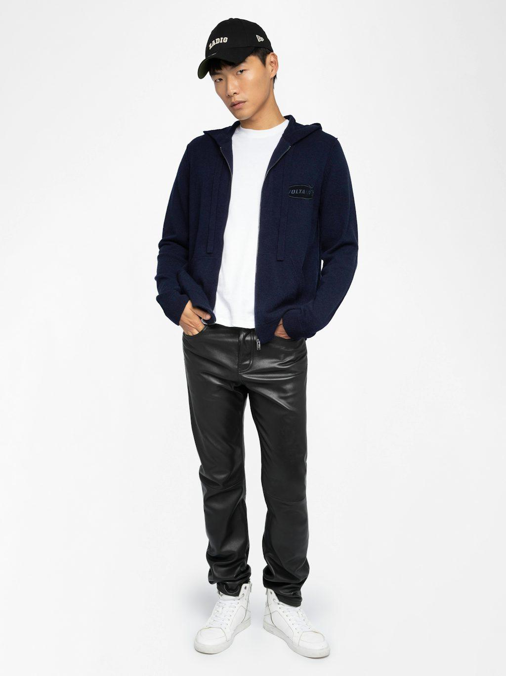  [NAME] Cardigan blue men | Zadig&Voltaire Lebanon