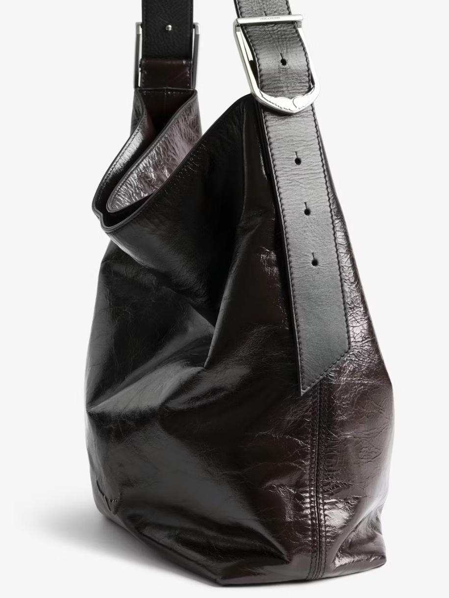 Jane Hobo Vintage Patent Bag