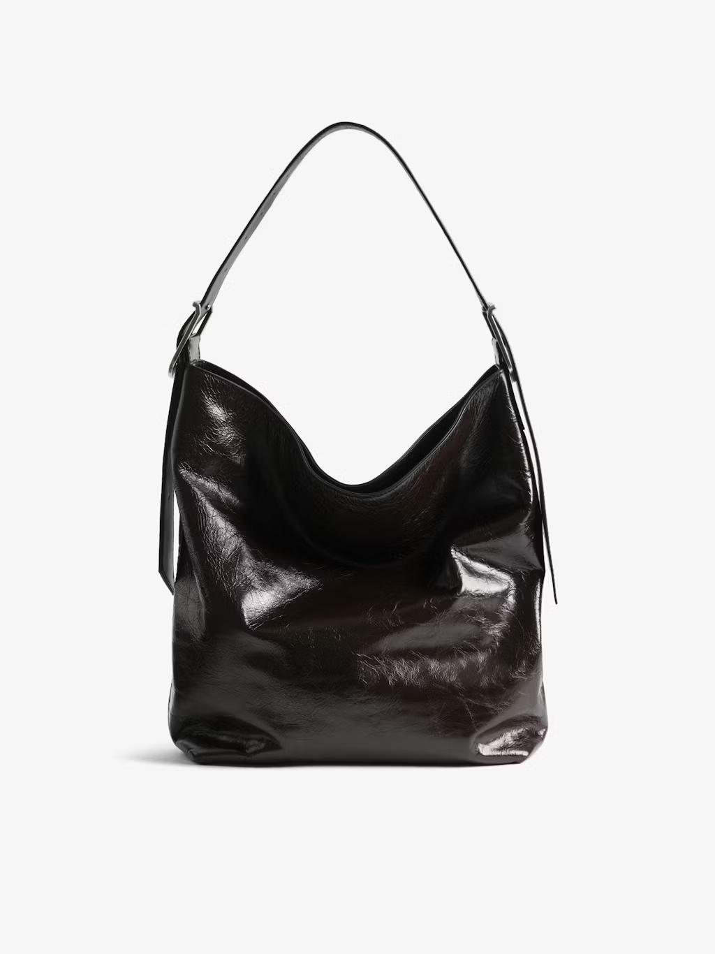 Jane Hobo Vintage Patent Bag