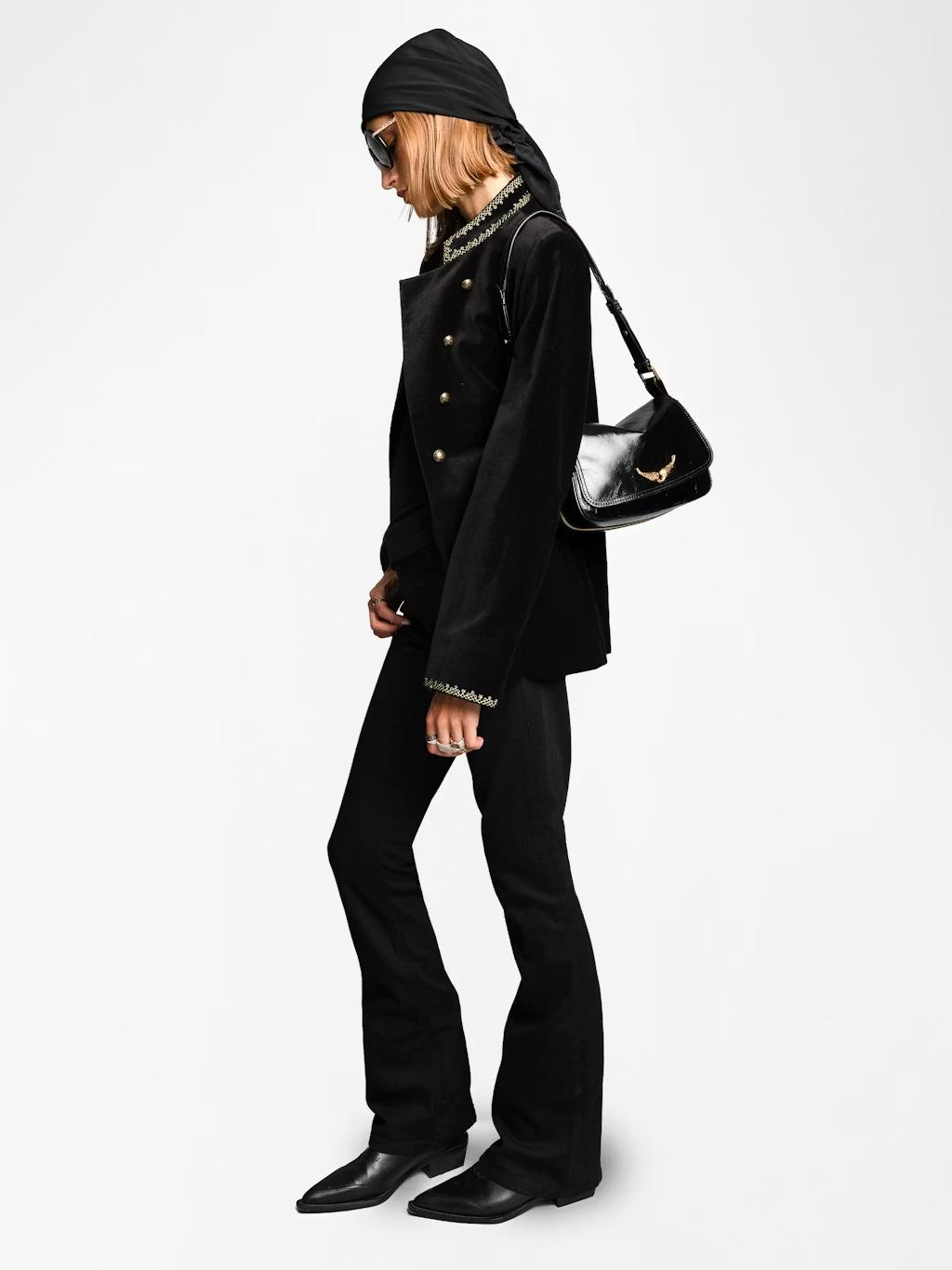 Le Zouzou Vintage Patent Bag