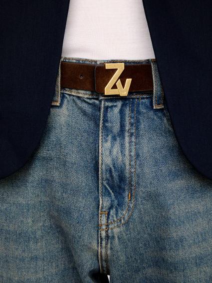  [NAME] Belt Brown Women | Zadig&Voltaire Lebanon