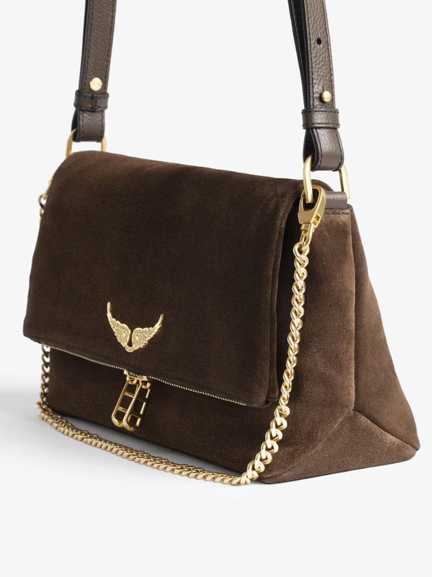 Rocky II Suede Bag