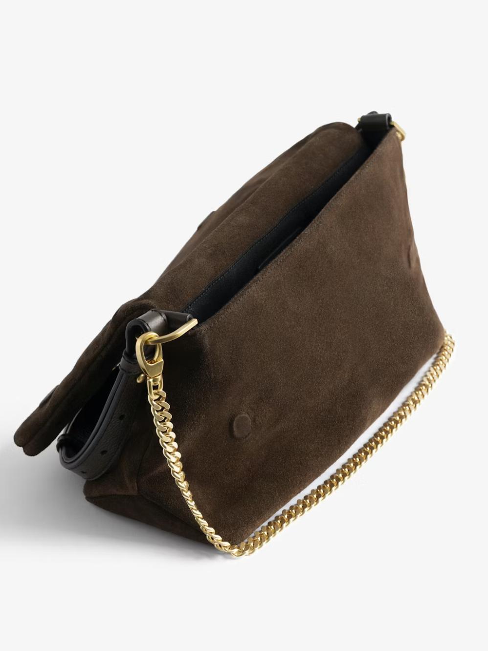 Rocky II Suede Bag