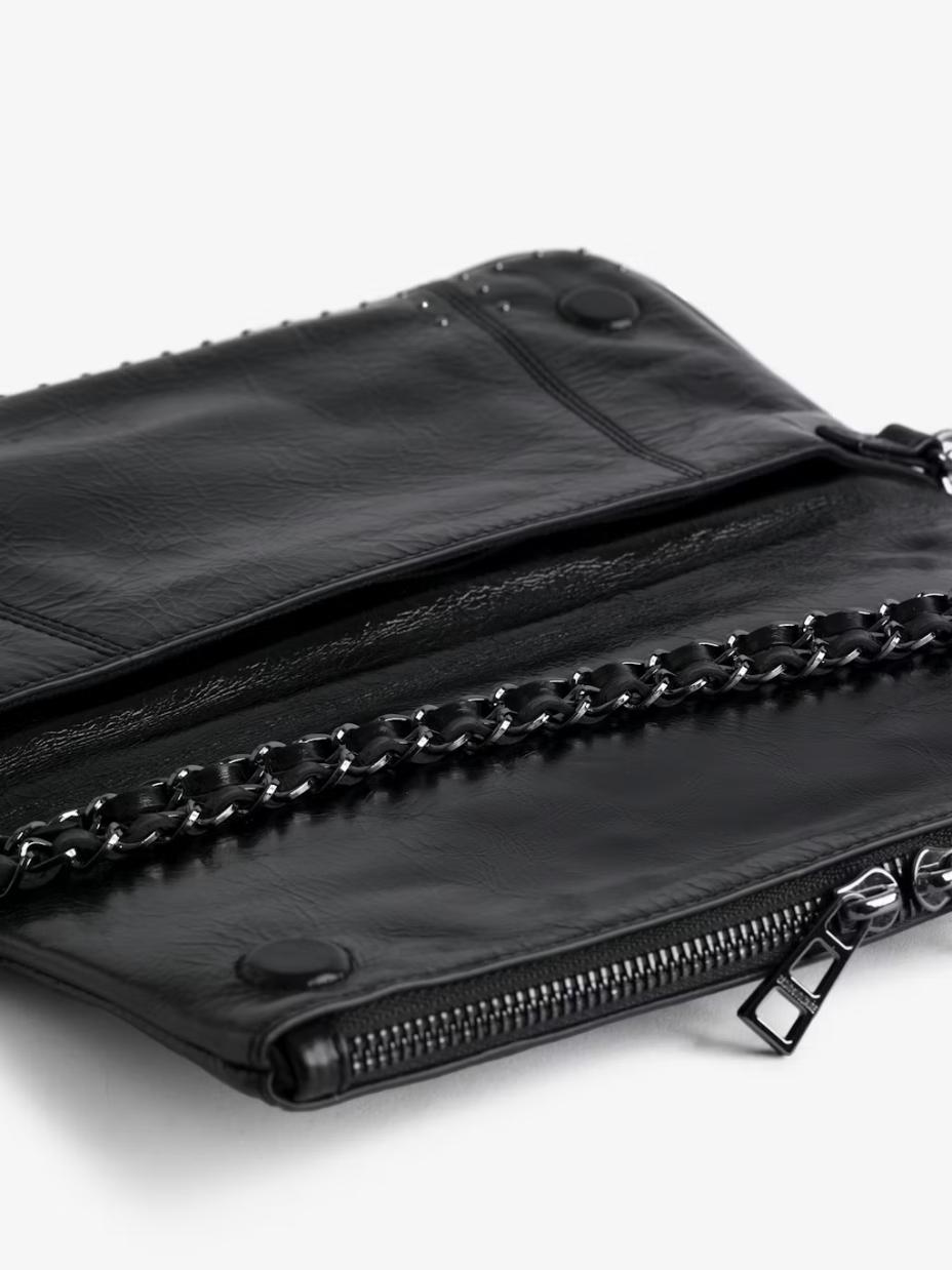 Rock Vintage Patent Studs Clutch