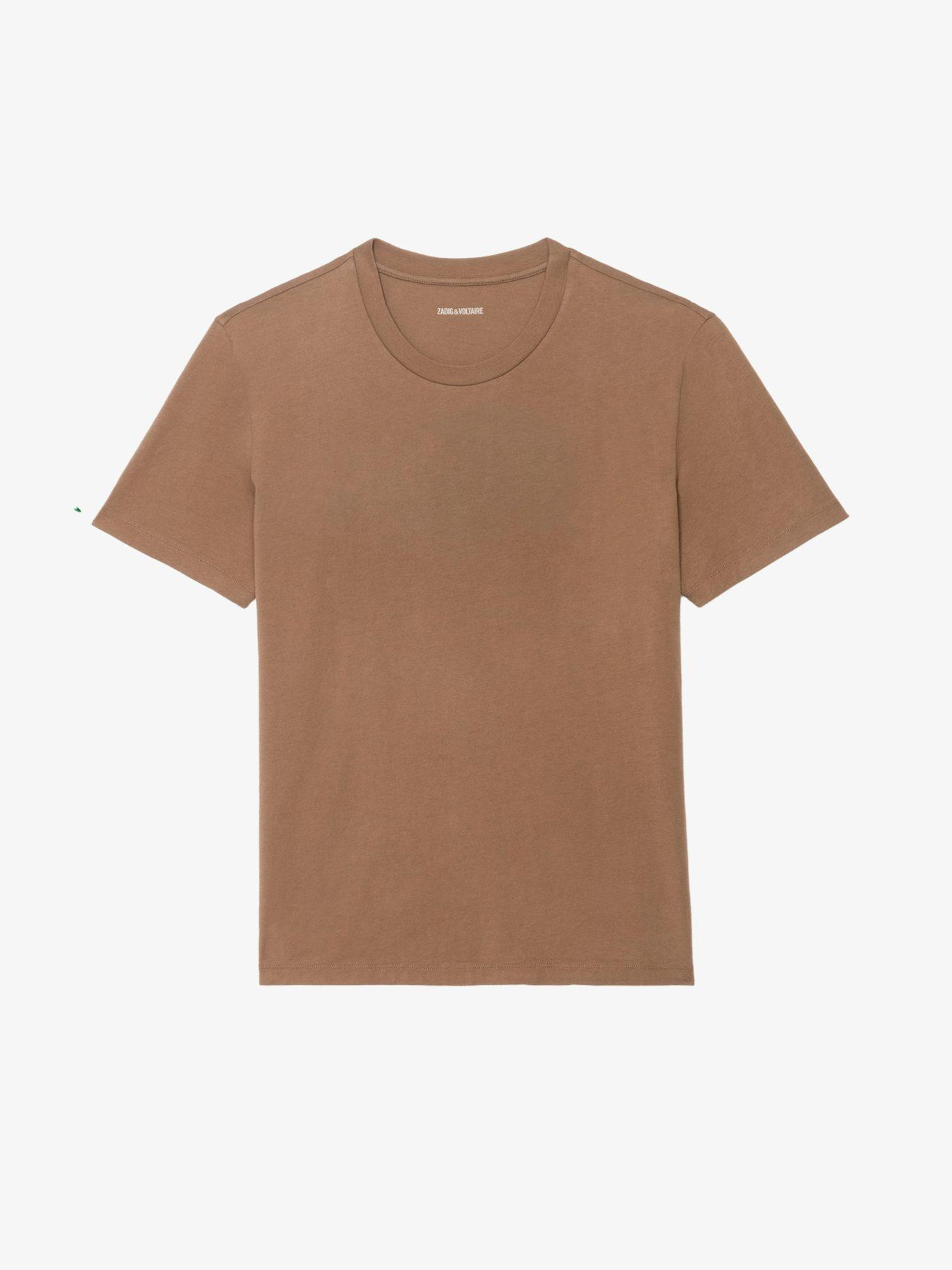  [NAME] t-shirt brown men | Zadig&Voltaire Lebanon