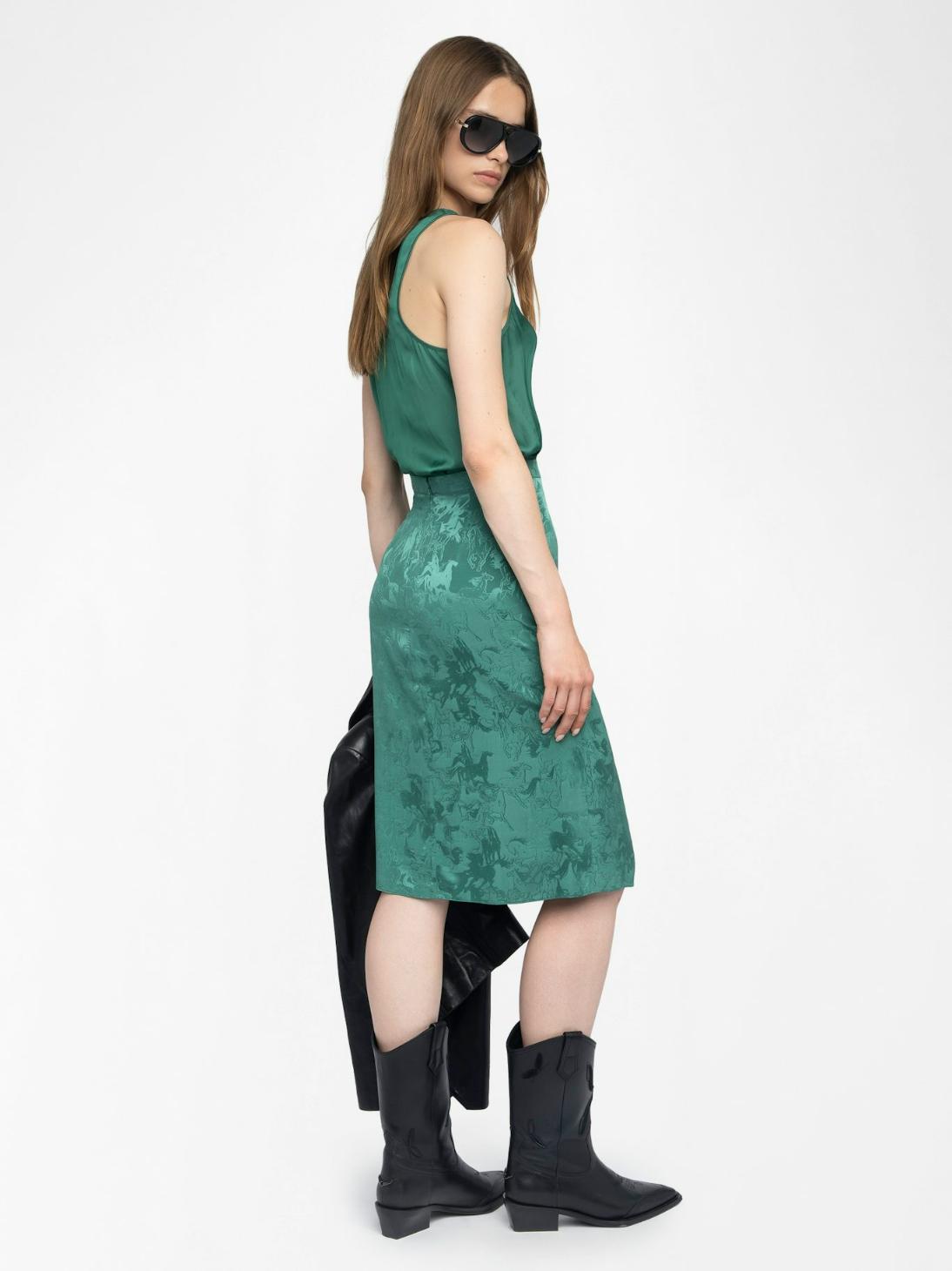  [NAME] skirt green women | Zadig&Voltaire Lebanon