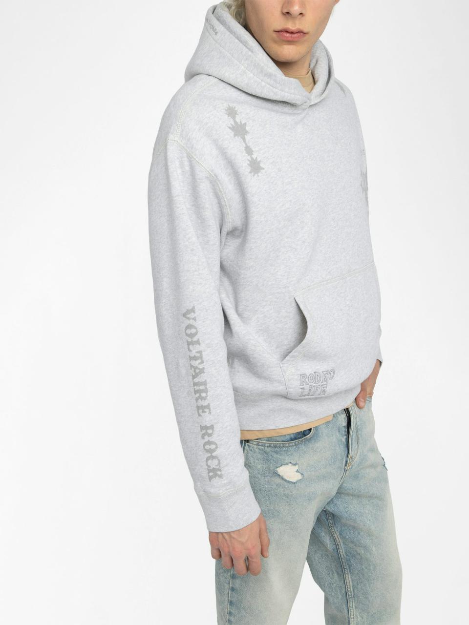  [NAME] Sweatshirt grey men | Zadig&Voltaire Lebanon