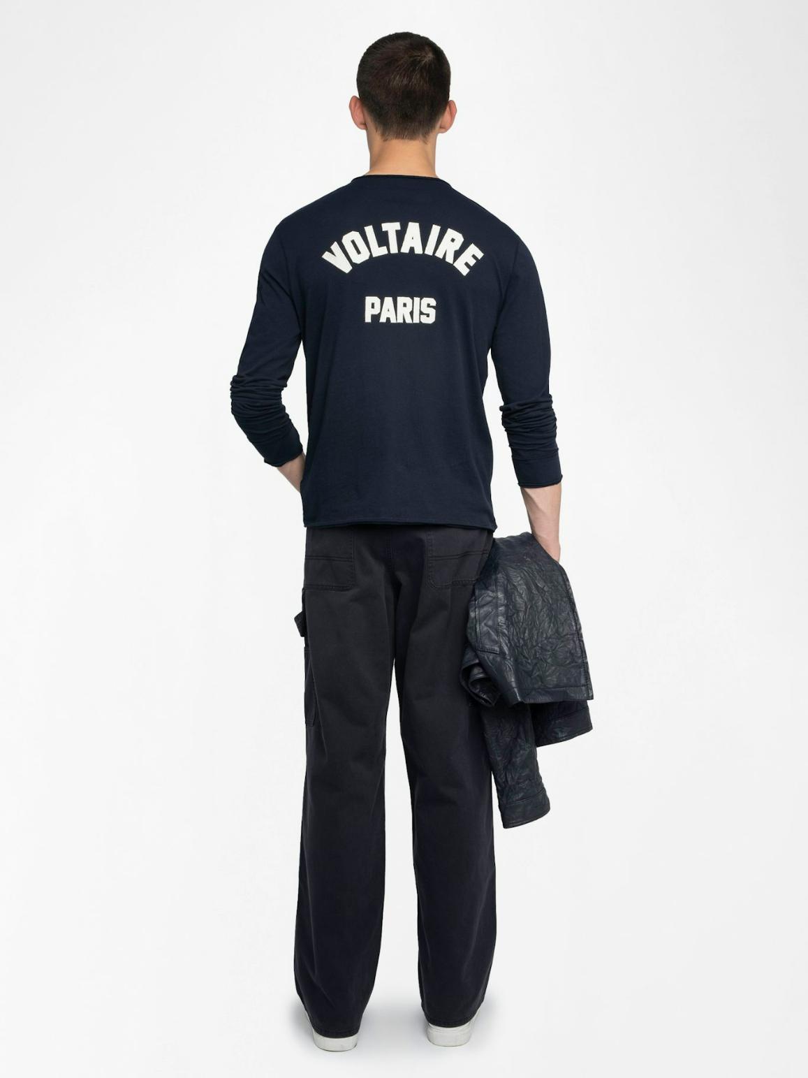  [NAME] t-shirt blue men | Zadig&Voltaire Lebanon