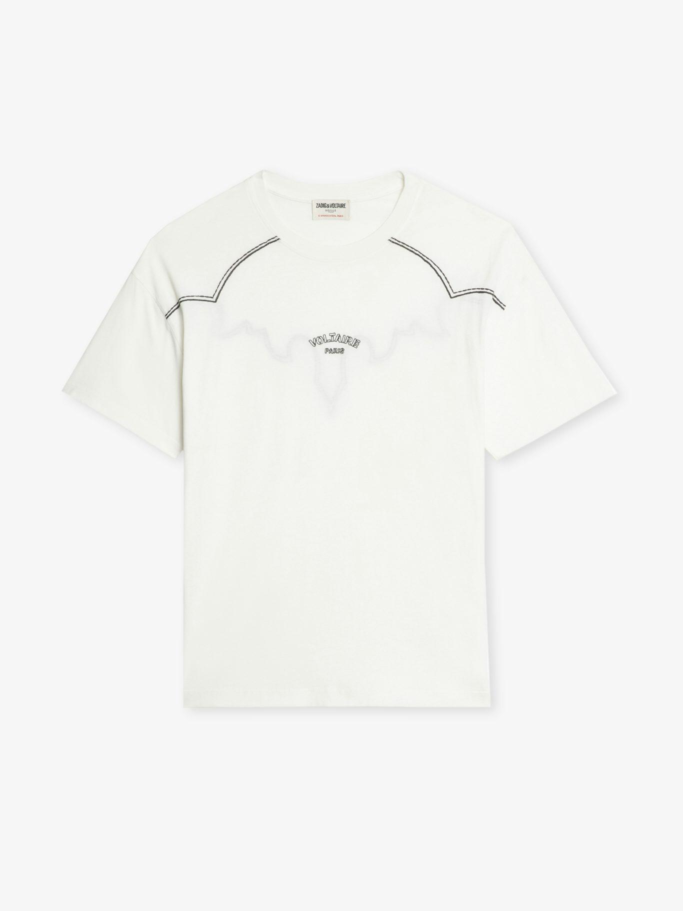  [NAME] t-shirt white men | Zadig&Voltaire Lebanon