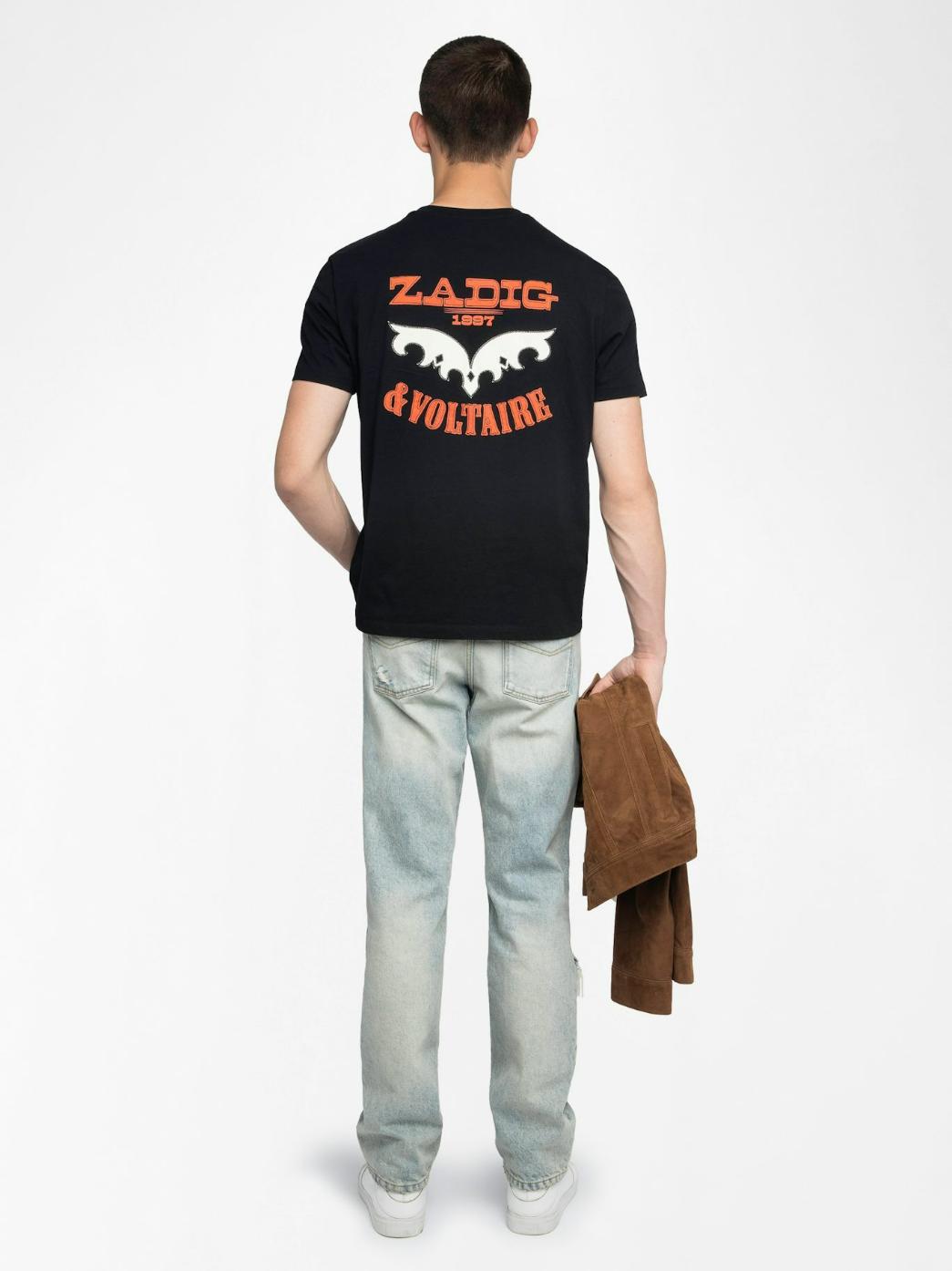  [NAME] t-shirt black men | Zadig&Voltaire Lebanon