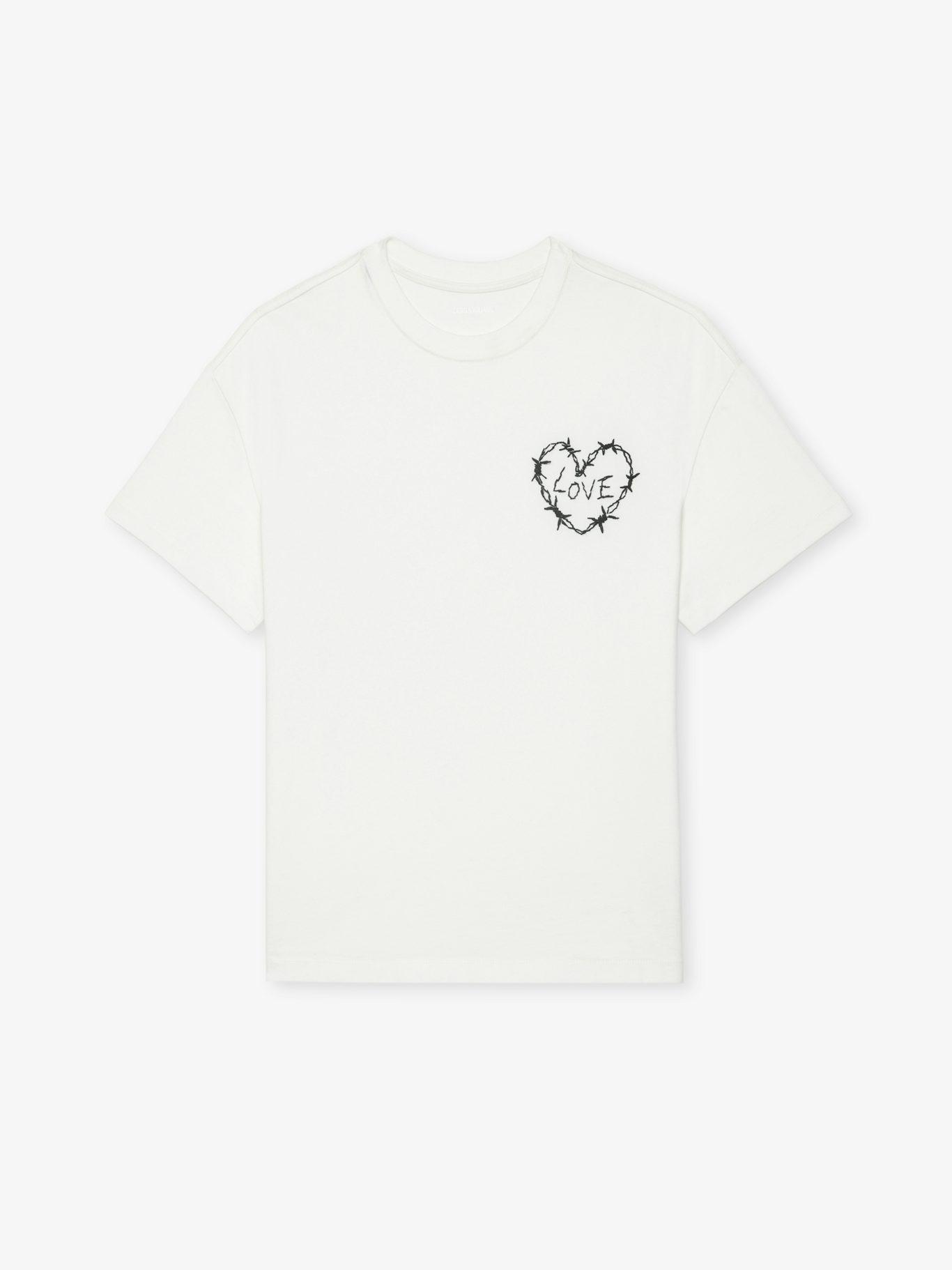  [NAME] t-shirt white men | Zadig&Voltaire Lebanon