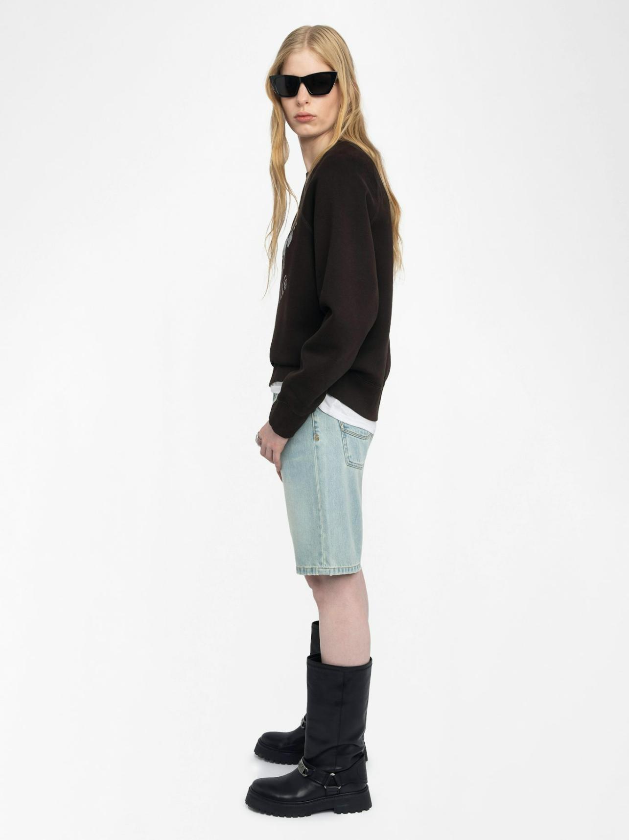  [NAME] sweatshirt brown women | Zadig&Voltaire Lebanon