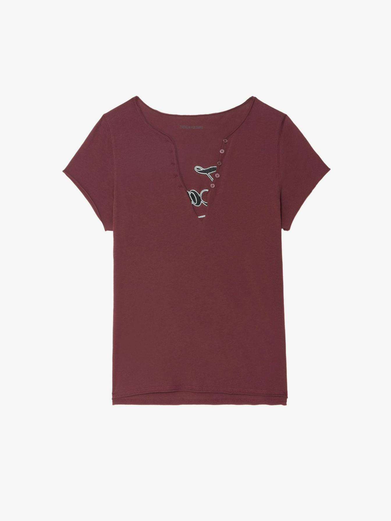  [NAME] t-shirt red women | Zadig&Voltaire Lebanon