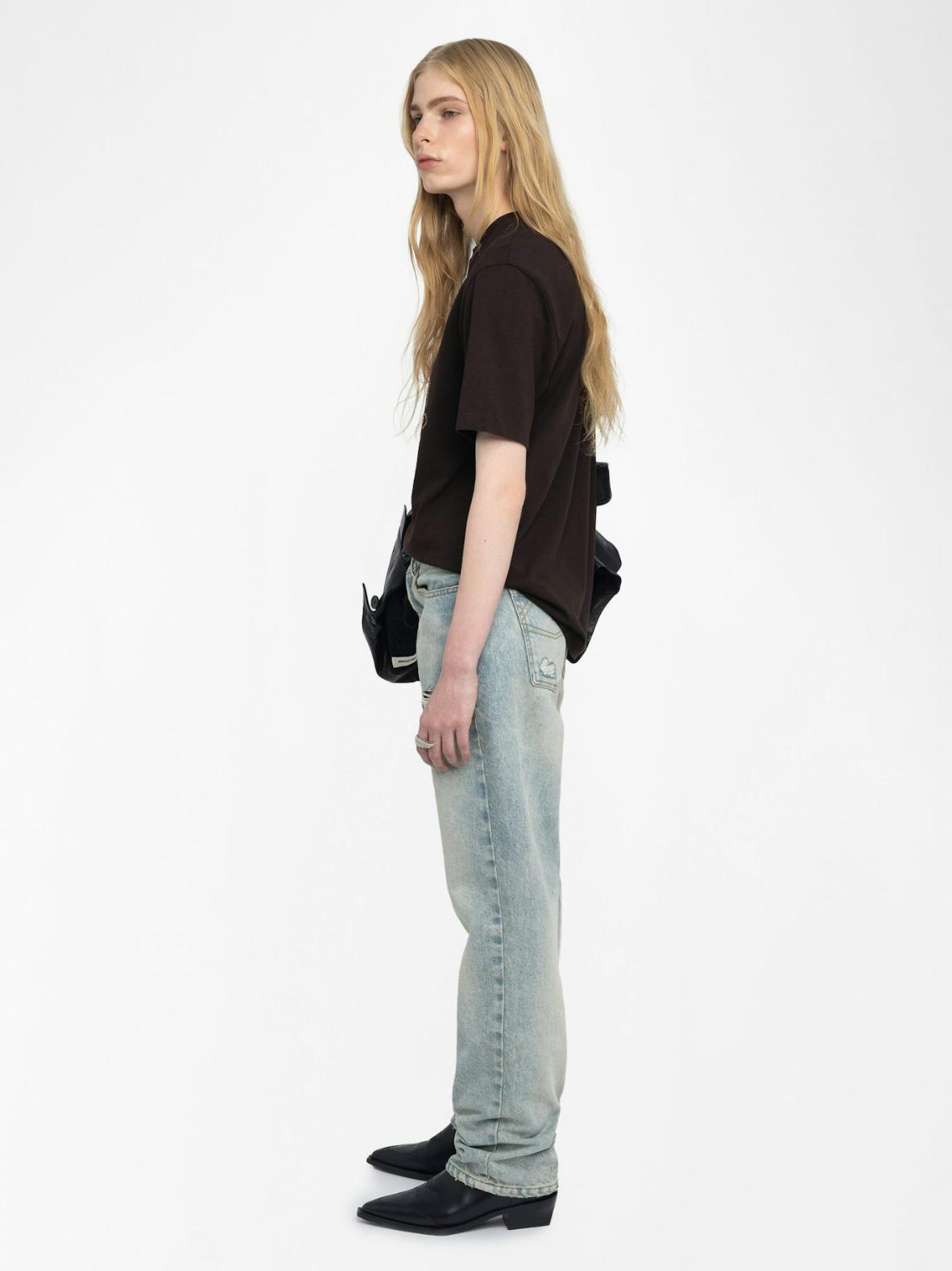  [NAME] t-shirt brown women | Zadig&Voltaire Lebanon