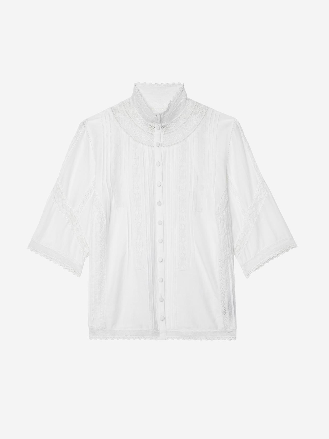  [NAME] shirt white women | Zadig&Voltaire Lebanon