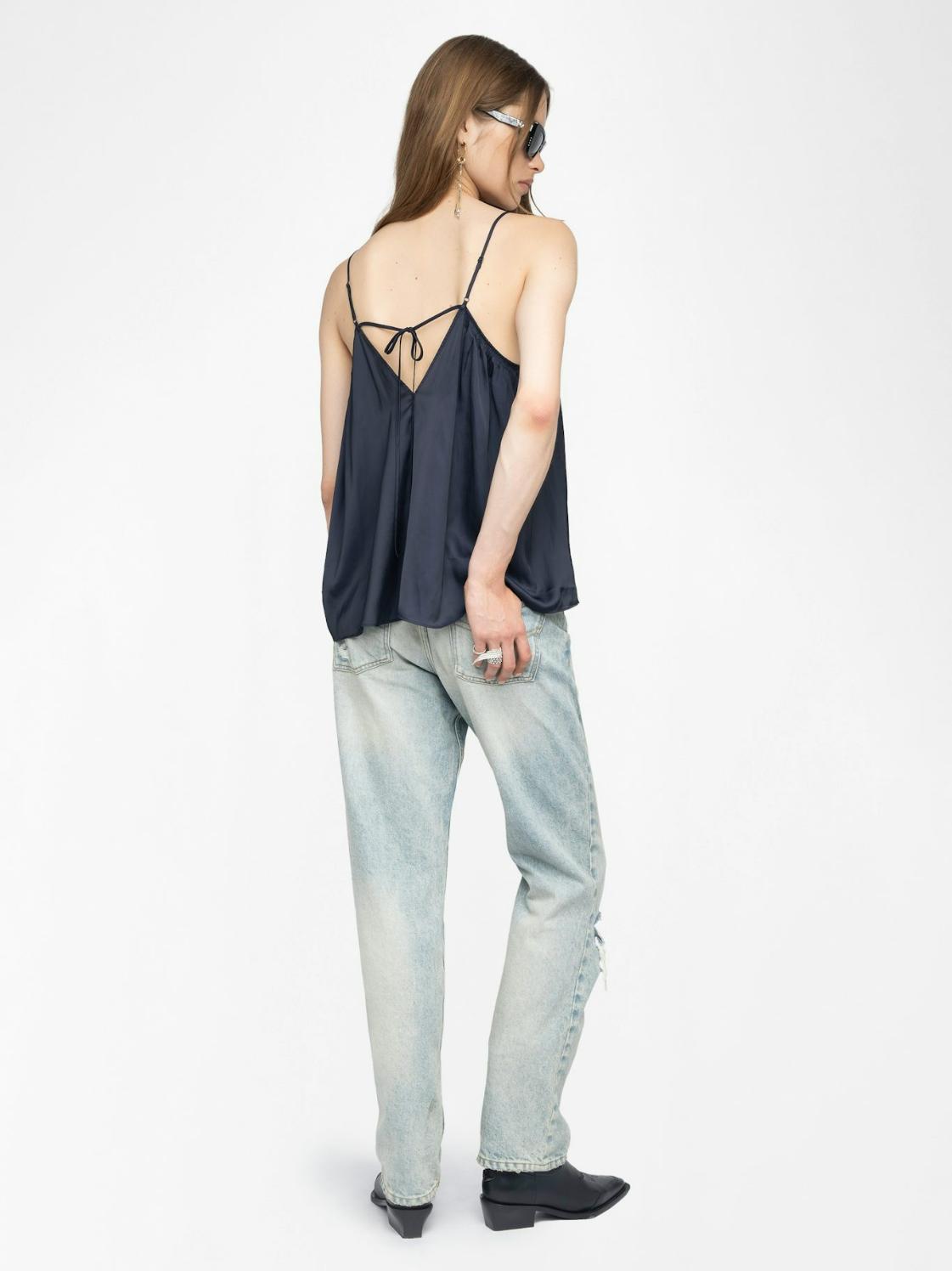  [NAME] top blue women | Zadig&Voltaire Lebanon