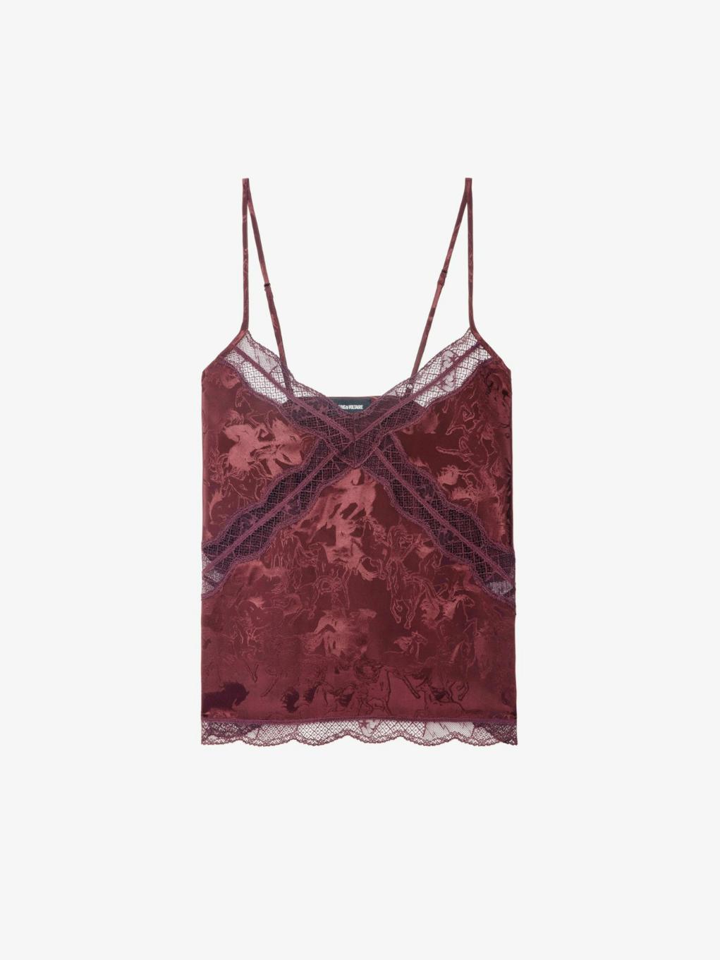  [NAME] top red women | Zadig&Voltaire Lebanon