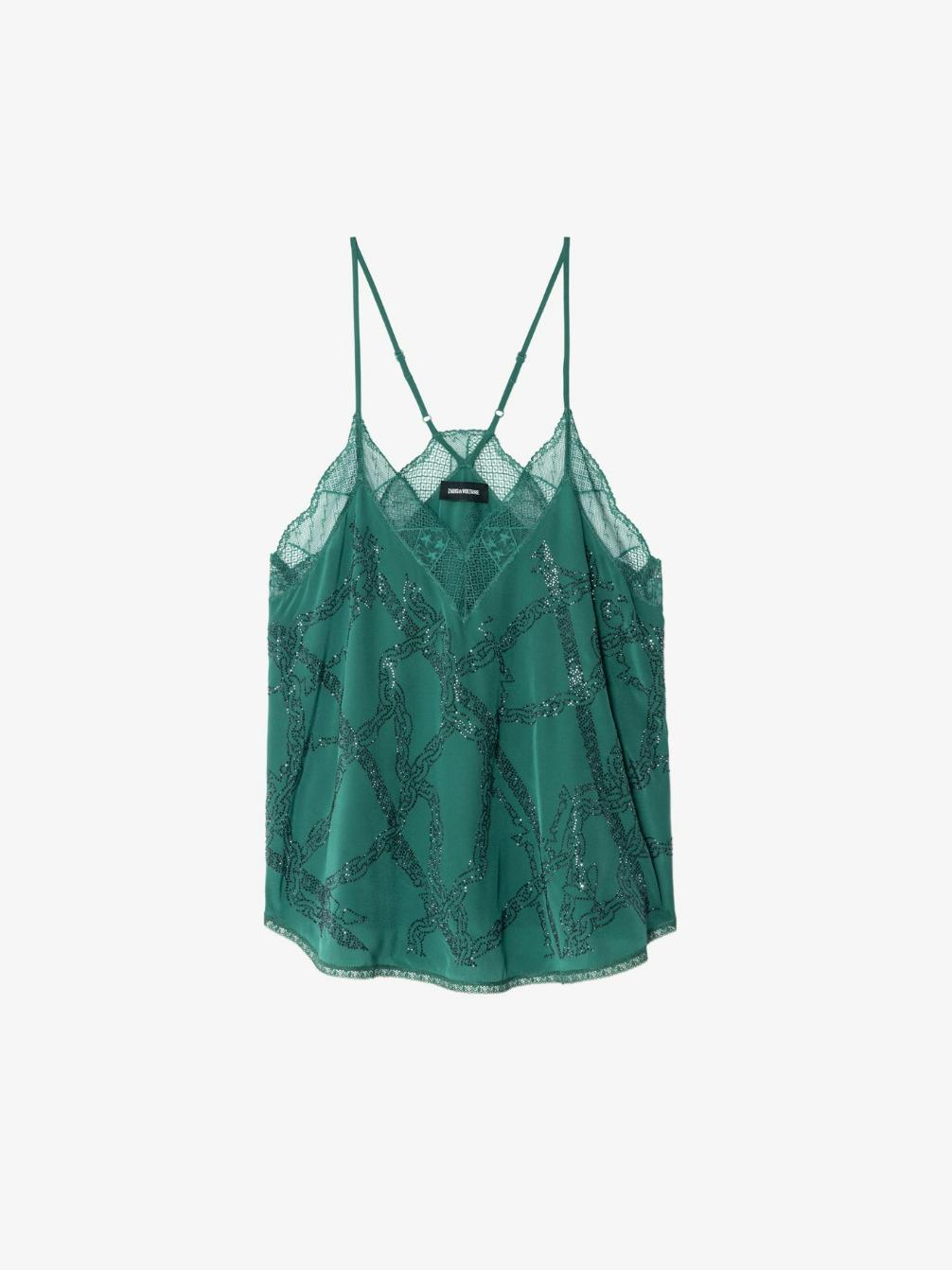  [NAME] camisole blue women | Zadig&Voltaire Lebanon